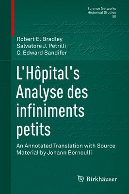 L'Hopital's Analyse des infiniments petits 1