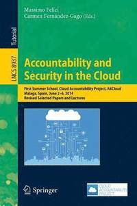 bokomslag Accountability and Security in the Cloud