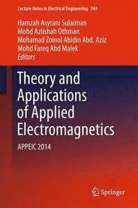 bokomslag Theory and Applications of Applied Electromagnetics