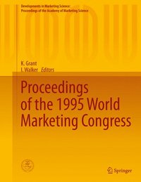 bokomslag Proceedings of the 1995 World Marketing Congress