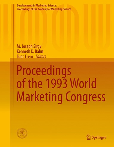 bokomslag Proceedings of the 1993 World Marketing Congress