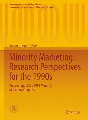 Minority Marketing: Research Perspectives for the 1990s 1