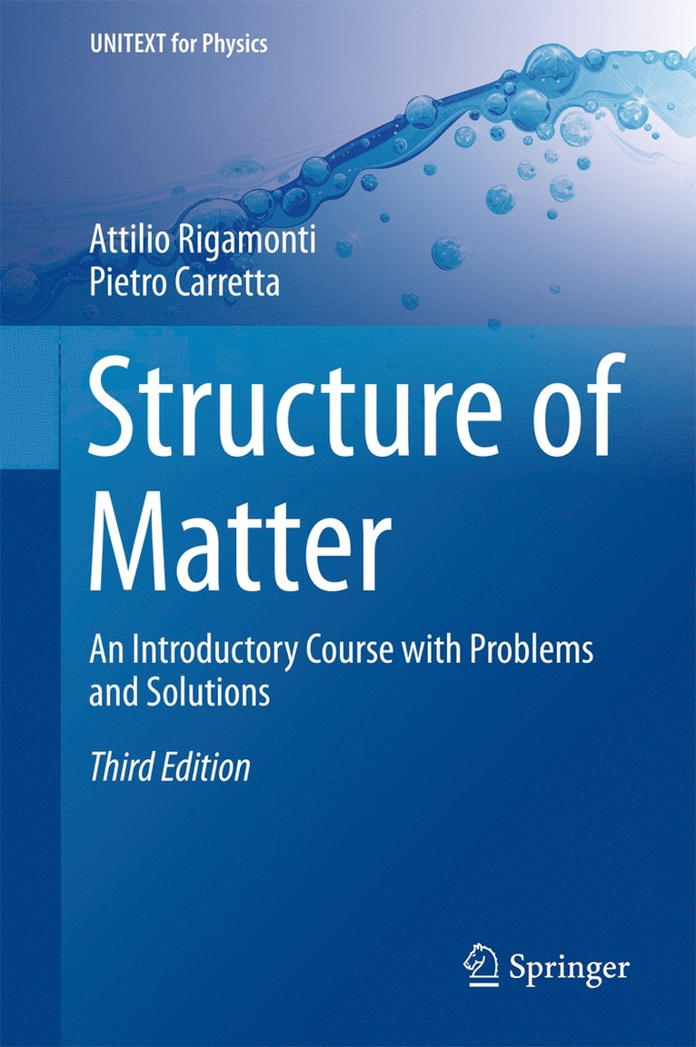 Attilio Rigamonti, Pietro Carretta - Structure of Matter, Inbunden