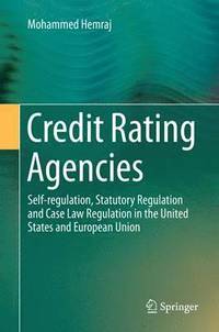 bokomslag Credit Rating Agencies