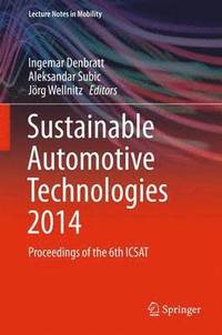 bokomslag Sustainable Automotive Technologies 2014