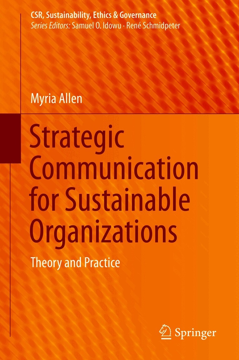 Strategic Communication for Sustainable Organizations