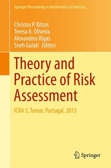 Christos P. Kitsos, Teresa A. Oliveira, Alexandros Rigas, Sneh Gulati - Theory and Practice of Risk Assessment, Inbunden