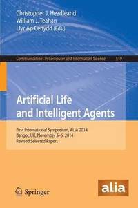 bokomslag Artificial Life and Intelligent Agents