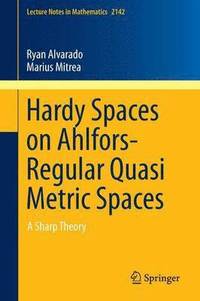 bokomslag Hardy Spaces on Ahlfors-Regular Quasi Metric Spaces