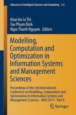 bokomslag Modelling, Computation and Optimization in Information Systems and Management Sciences