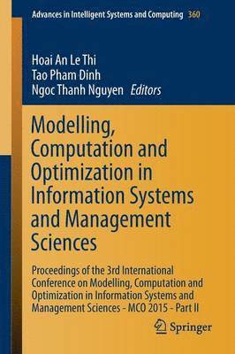 Modelling, Computation and Optimization in Information Systems and Management Sciences 1