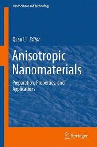 bokomslag Anisotropic Nanomaterials