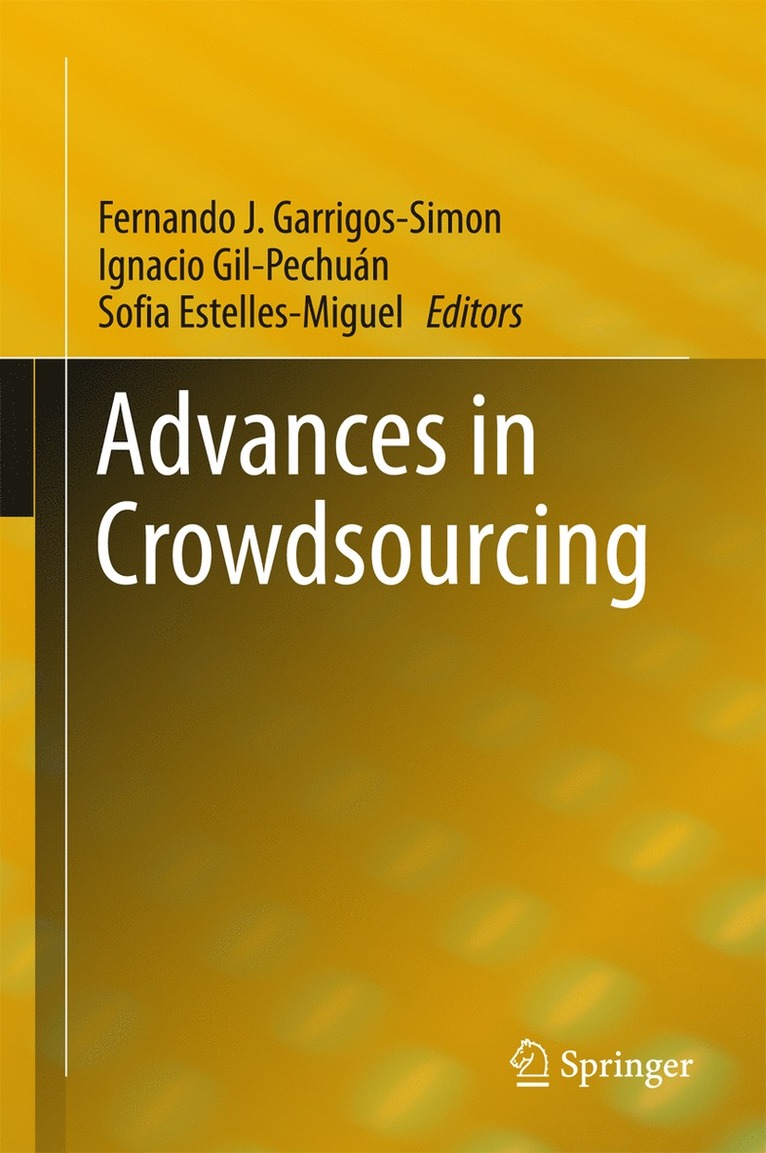 Fernando J. Garrigos-Simon, Ignacio Gil-Pechuán, Sofia Estelles-Miguel - Advances in Crowdsourcing, Inbunden