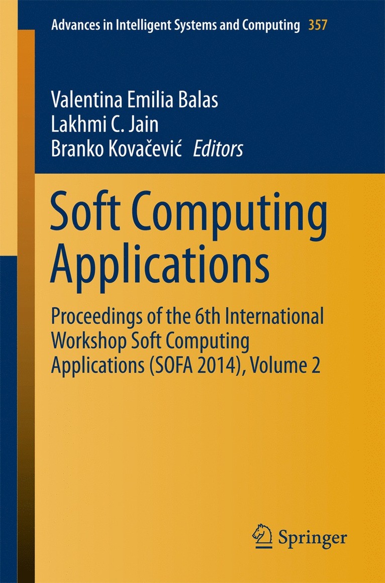 Soft Computing Applications 1