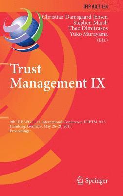 bokomslag Trust Management IX