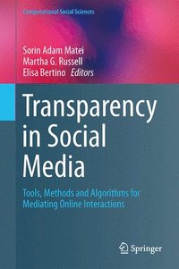 bokomslag Transparency in Social Media