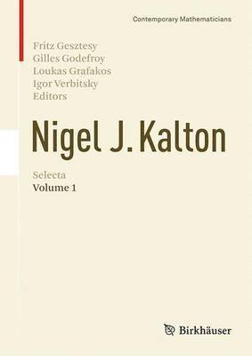 bokomslag Nigel J. Kalton Selecta: Volume 1