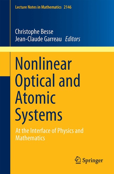 Christophe Besse, Jean-Claude Garreau - Nonlinear Optical and Atomic Systems, Häftad