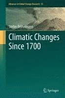 bokomslag Climatic Changes Since 1700