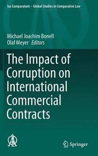 bokomslag The Impact of Corruption on International Commercial Contracts