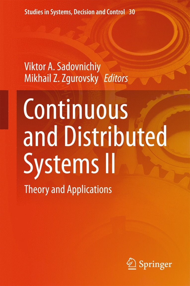 Continuous and Distributed Systems II