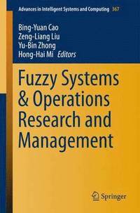 bokomslag Fuzzy Systems & Operations Research and Management