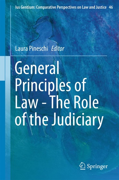 bokomslag General Principles of Law - The Role of the Judiciary