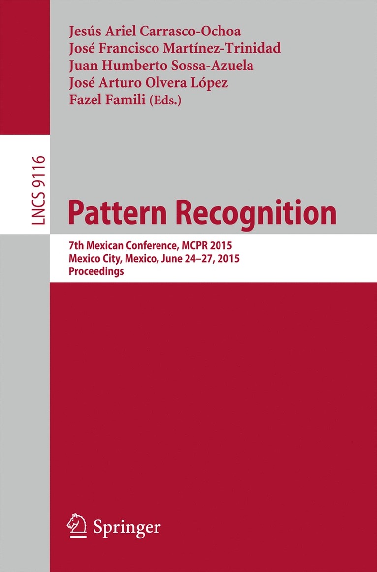 Pattern Recognition 1