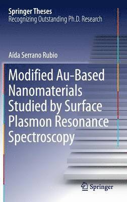 Modified Au-Based Nanomaterials Studied by Surface Plasmon Resonance Spectroscopy 1