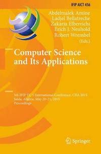 bokomslag Computer Science and Its Applications
