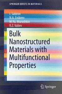 bokomslag Bulk Nanostructured Materials with Multifunctional Properties