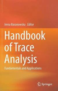 bokomslag Handbook of Trace Analysis