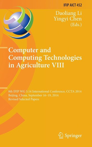 bokomslag Computer and Computing Technologies in Agriculture VIII