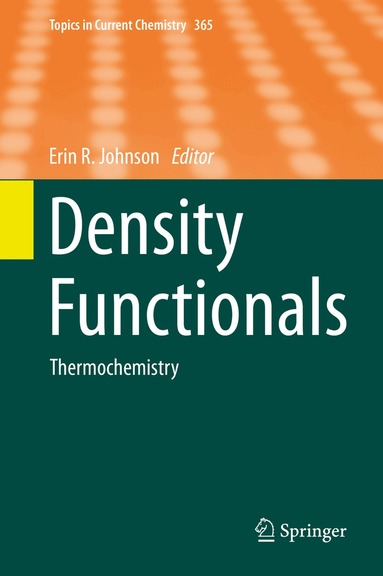 Erin R. Johnson - Density Functionals, Inbunden