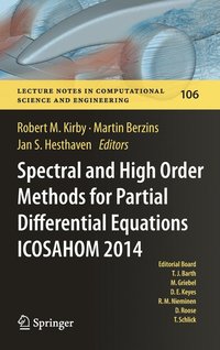 bokomslag Spectral and High Order Methods for Partial Differential Equations ICOSAHOM 2014