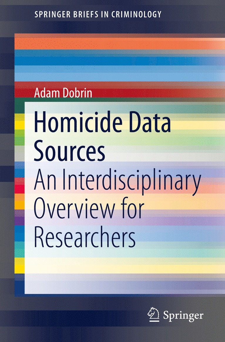 Adam Dobrin - Homicide Data Sources, Häftad