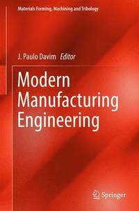 bokomslag Modern Manufacturing Engineering