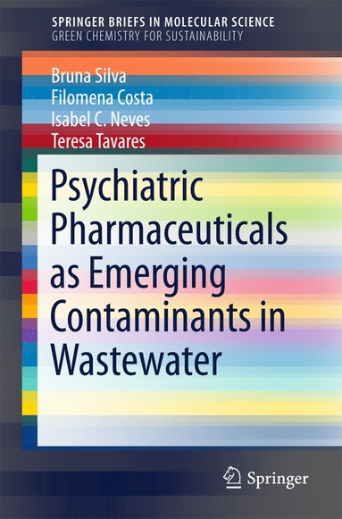 bokomslag Psychiatric Pharmaceuticals as Emerging Contaminants in Wastewater