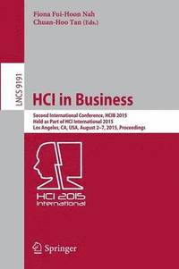 bokomslag HCI in Business