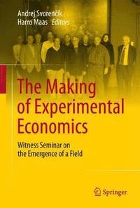 bokomslag The Making of Experimental Economics