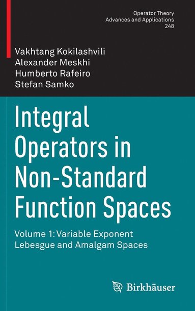 bokomslag Integral Operators in Non-Standard Function Spaces