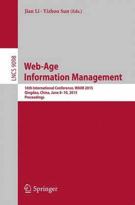 bokomslag Web-Age Information Management