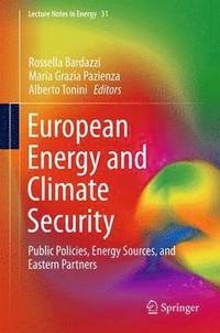 bokomslag European Energy and Climate Security