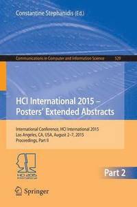 bokomslag HCI International 2015 - Posters Extended Abstracts