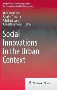 bokomslag Social Innovations in the Urban Context