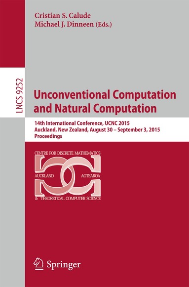 Cristian S. Calude, Michael J. Dinneen - Unconventional Computation and Natural Computation, Häftad