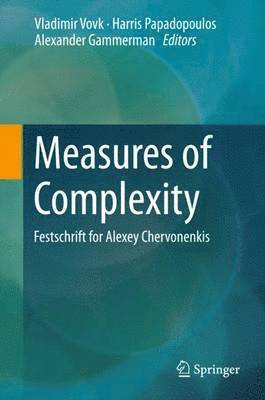 Vladimir Vovk, Harris Papadopoulos, Alexander Gammerman - Measures of Complexity, Inbunden