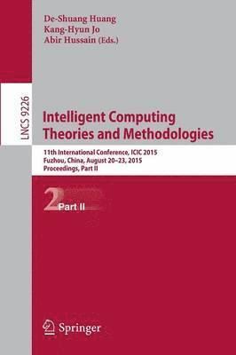 Intelligent Computing Theories and Methodologies 1