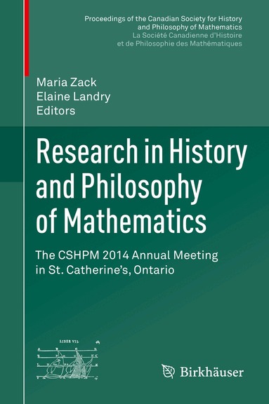 Maria Zack, Elaine Landry - Research in History and Philosophy of Mathematics, Inbunden