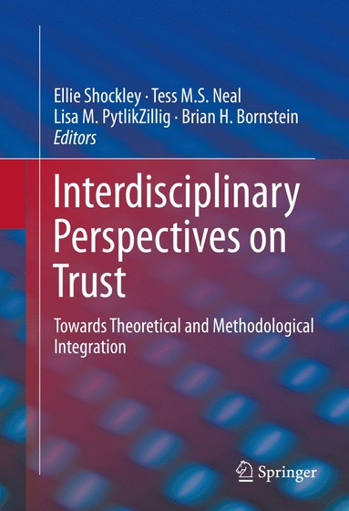 bokomslag Interdisciplinary Perspectives on Trust